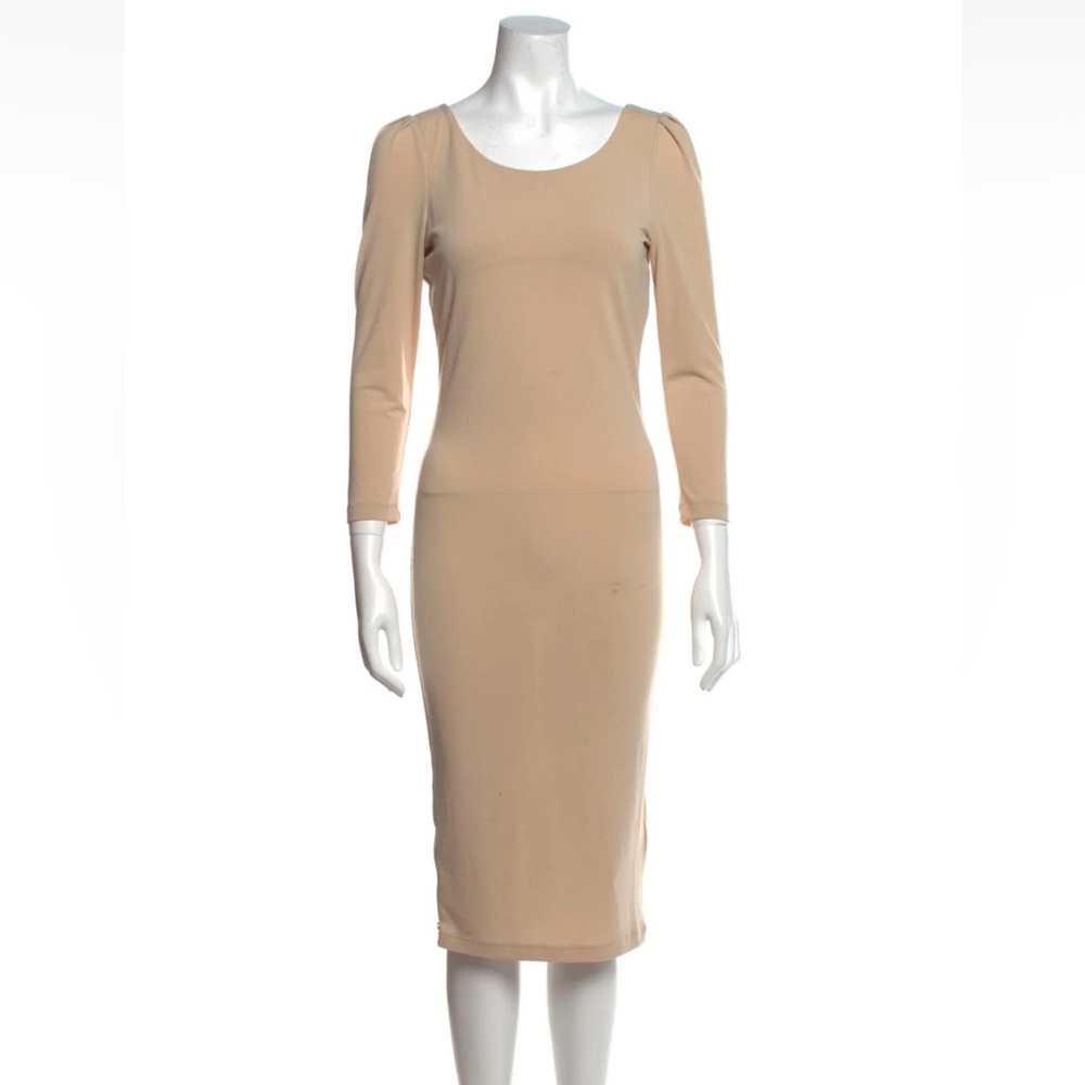 ALICE + OLIVIA Scoop Neck Midi Length Dress Size S